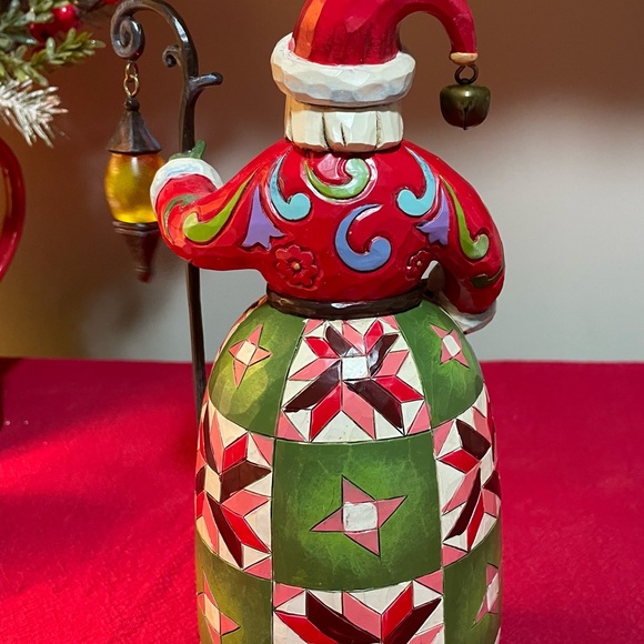 Jim Shore Santa Christmas Magic Is All Around Color Changing Light Decoration - Picture 6 of 8